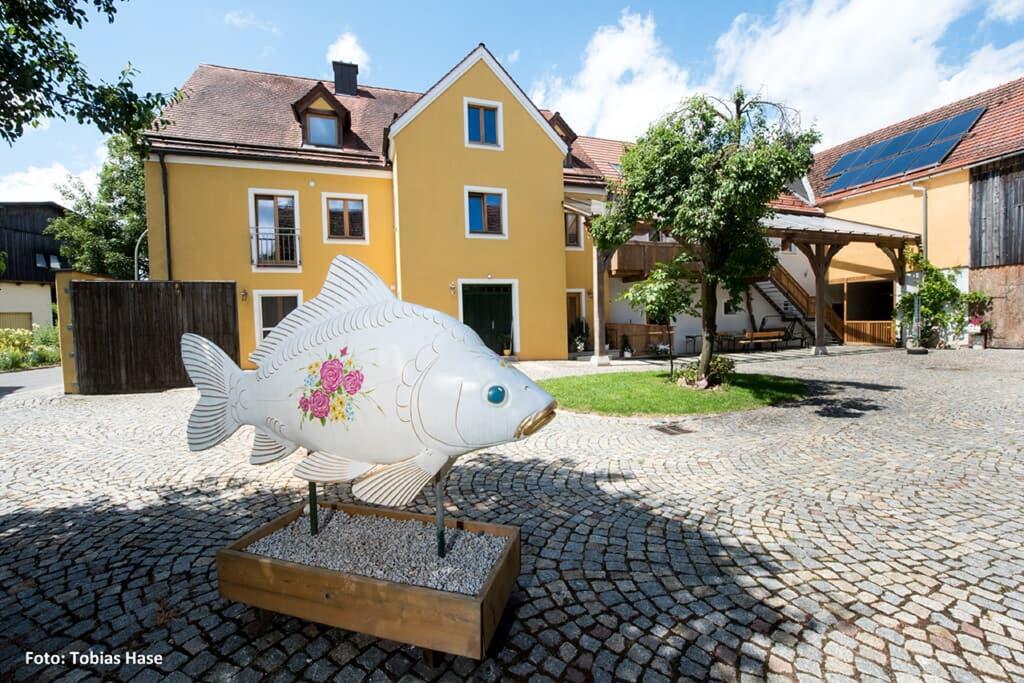 Fischhof Beer Hotel Mitterteich Exterior photo